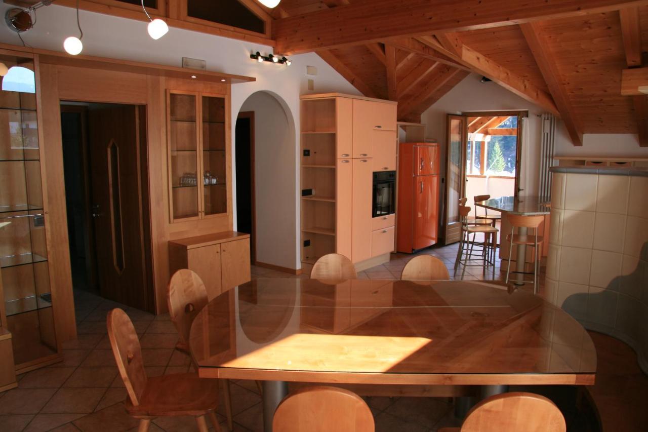 Ferienwohnung Attico In Legno Ad Andalo Exterior foto