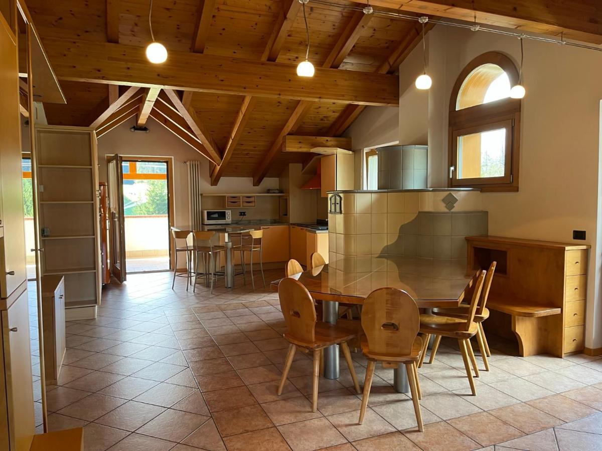 Ferienwohnung Attico In Legno Ad Andalo Exterior foto