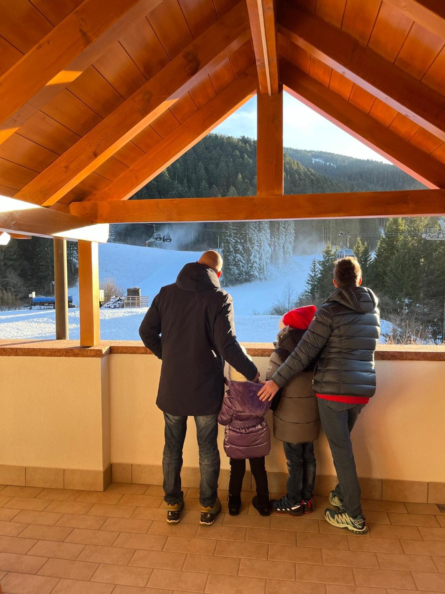 Ferienwohnung Attico In Legno Ad Andalo Exterior foto