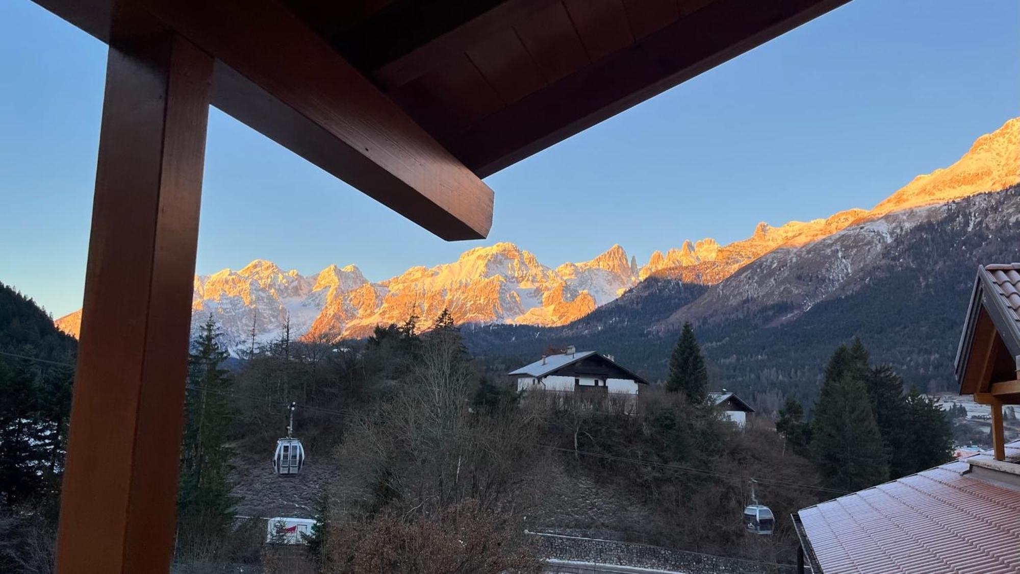 Ferienwohnung Attico In Legno Ad Andalo Exterior foto